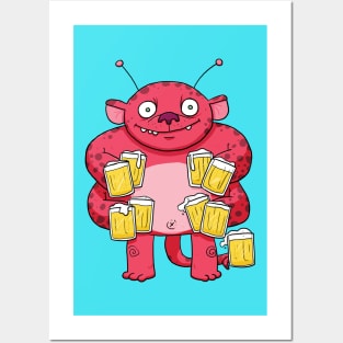Marzen Beer Monster Posters and Art